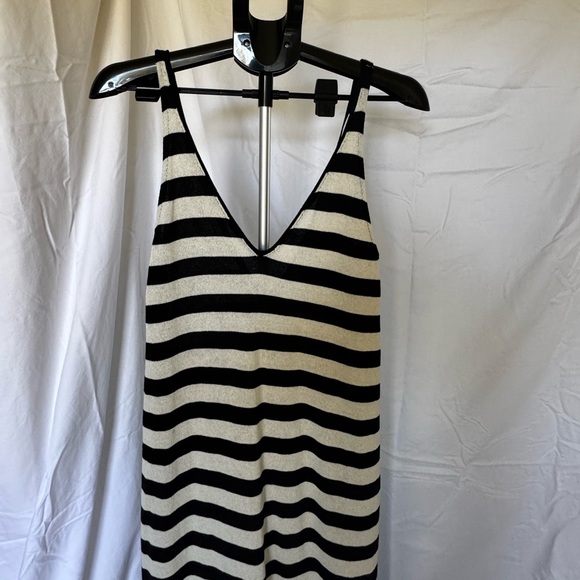 Zara Striped Knit Maxi Dress - Picture 3 of 5